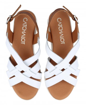 cross strap sandals