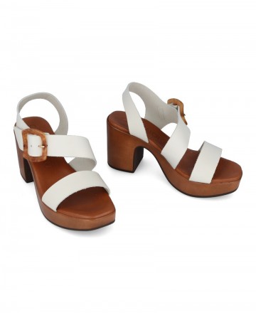 platform heeled sandals