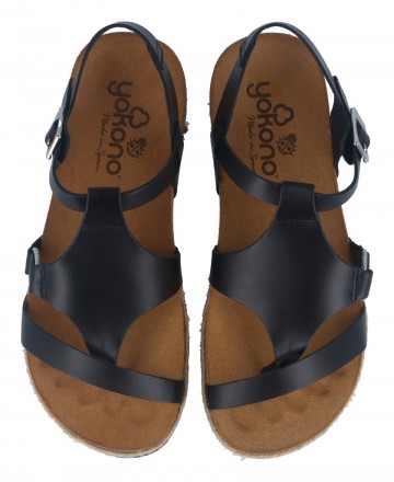 Sandalias Yokono Chipre 021 negro