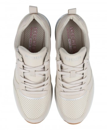 beige sneakers