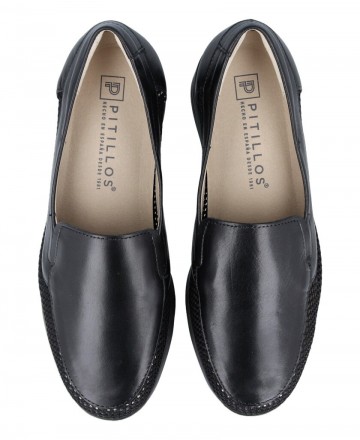 black loafers