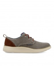 Skechers Status 2.0 Pexton 65910 sneaker in taupe color