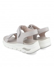Sandalia beige plataforma Skechers Arch Fit 119247 Sandalia beige plataforma Skechers Arch Fit 119247
