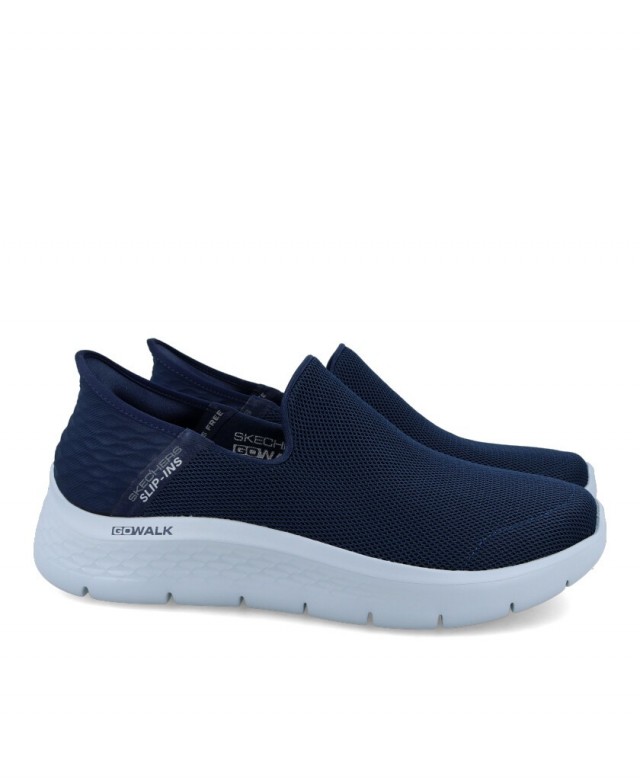 Sneakers de para hombre en color azul marino Caracteristicas sin Cordones altura de piso 3 cm piso de goma termoplastica exteri