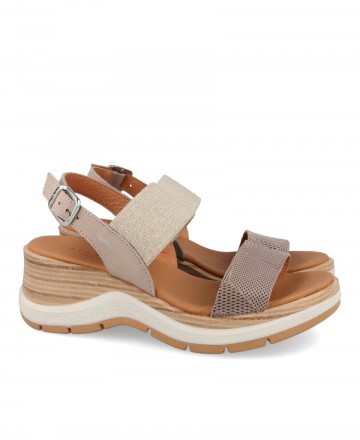Paula Urban Nabuk Tortola 27-593 Leather sandals
