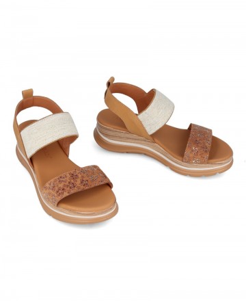 Sandalias plataforma piel Paula Urban 24-200