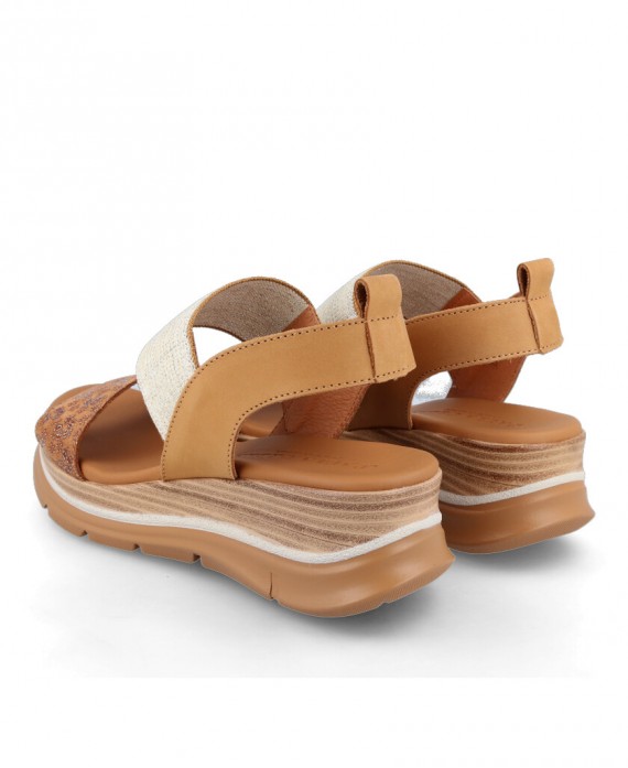 Paula Urban 24-200 leather platform sandals