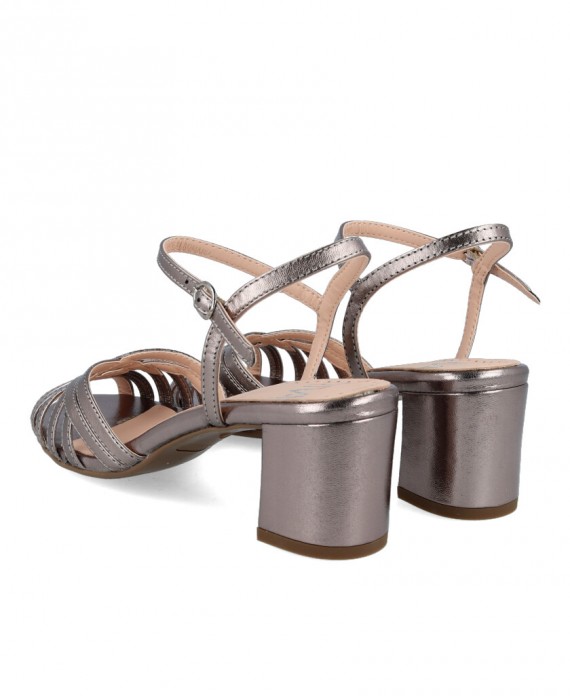 Silver heeled sandals Riva Di Mare 43561