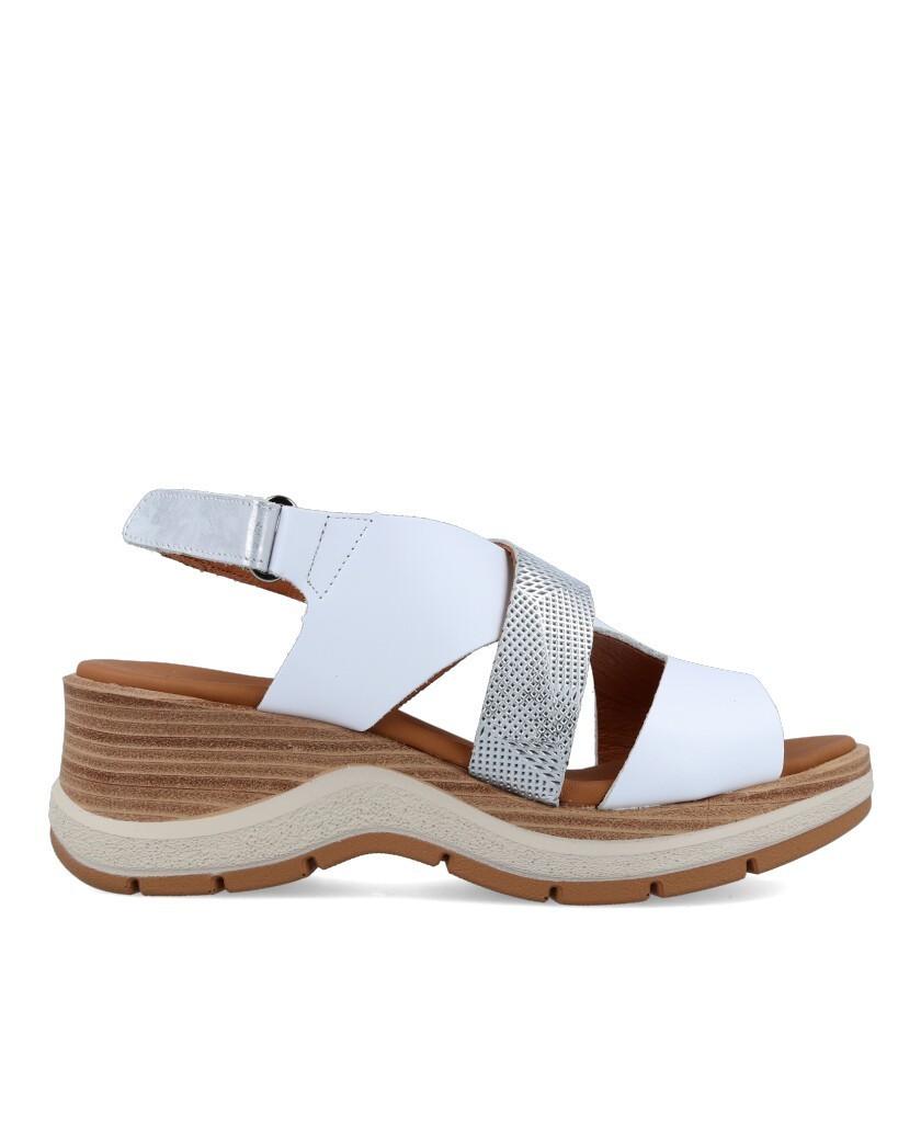 Medium wedge sandals Paula Urban Bangla 27-560 for women