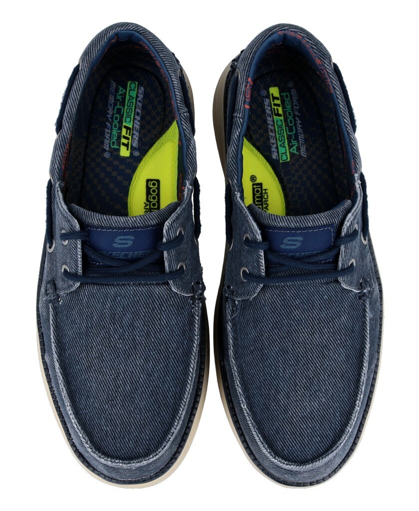 Skechers memory shop foam boat shoes