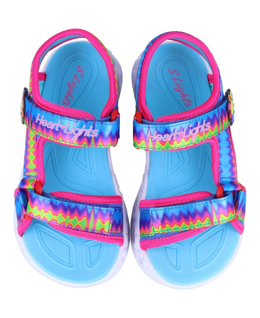 Skechers Heart Lights Miss Vibrant 302675 Sandal with Lights
