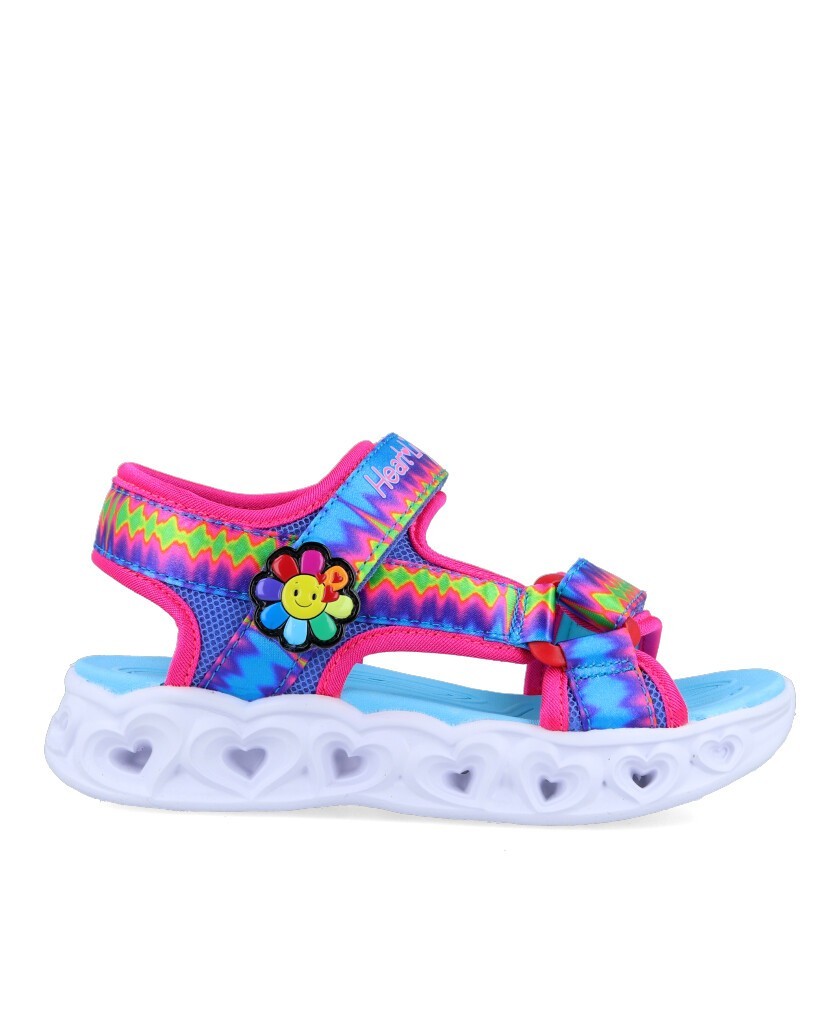 Skechers Heart Lights Miss Vibrant 302675 Sandal with Lights