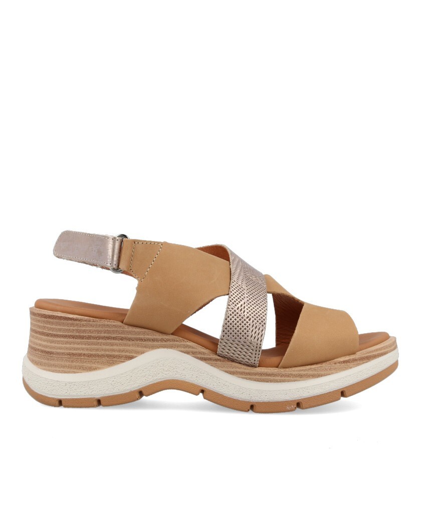 Sandalias piel plataforma Paula Urban 27-560