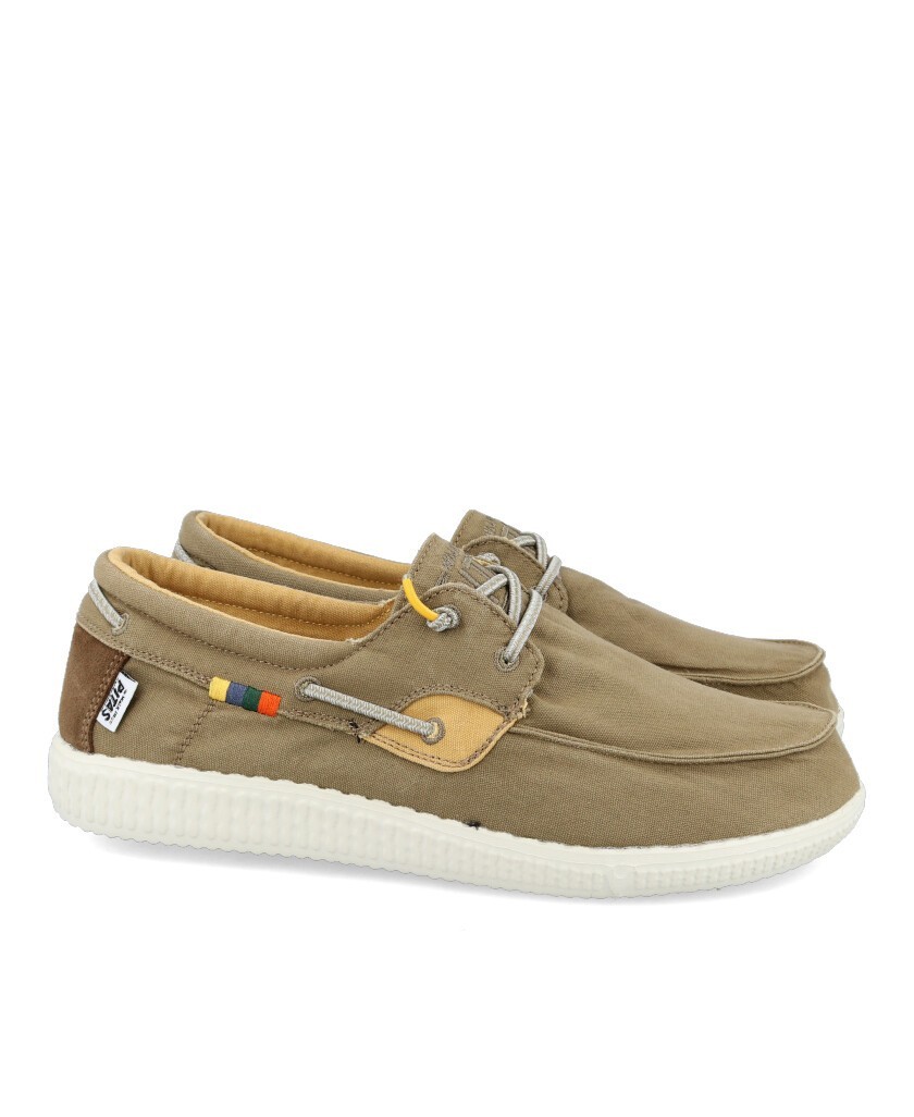 Canvas boat shoe Pitas Flag WP150
