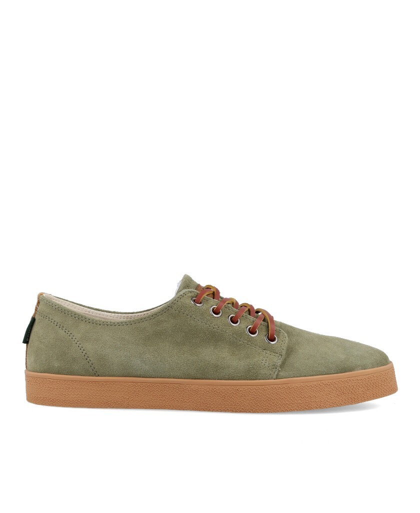 Pompeii Higby Canvas Ocean Caramel platform shoe for men