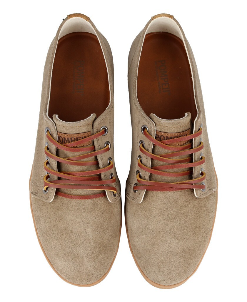 Pompeii Higby Canvas Caramel Taupe Sneakers