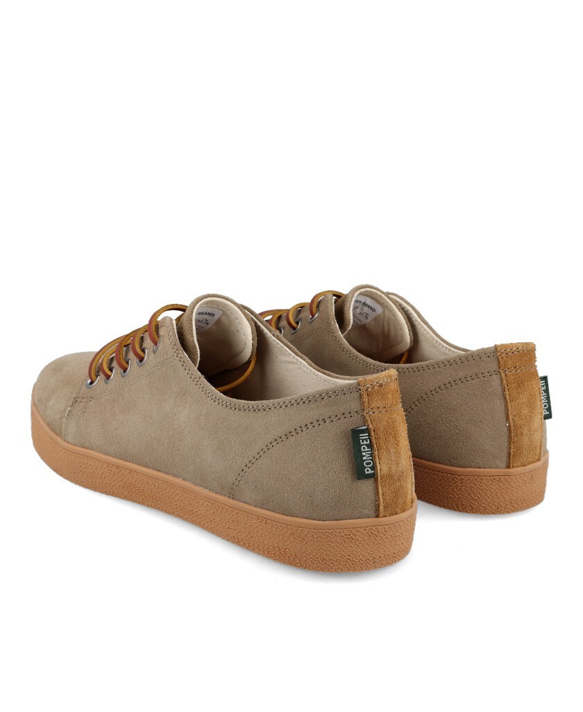 Zapatillas taupe Pompeii Higby Canvas Caramel
