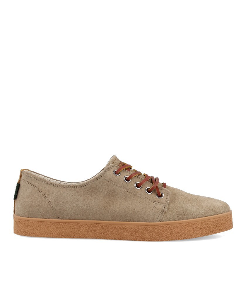 Pompeii Higby Canvas Ocean Caramel Shoes