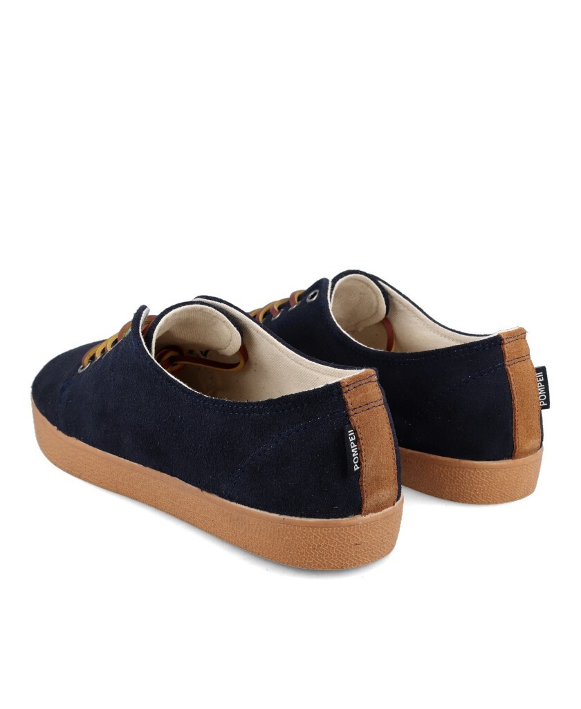 Zapatilla Azul Pompeii Higby Canvas Ocean Caramel
