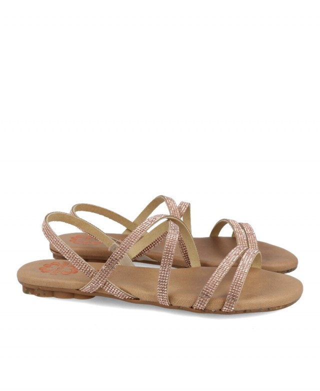 Flat women's sandal Porronet Aitana 2913