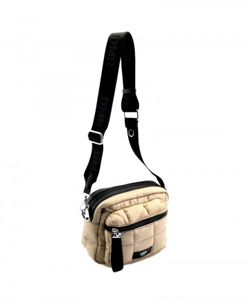 Bolso para mujer de color beige Caracteristicas exterior textil e interior forro textilbr Medidas br Ancho 17 cmbr Alto 15 cm