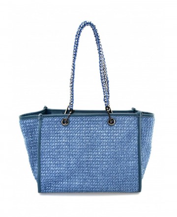 bolso azul