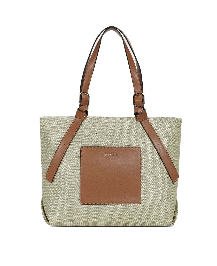 Bolso shopper de rafia Binnari Fatima 19563