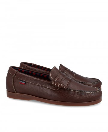 Callaghan Yate 51602 men's brown loafers