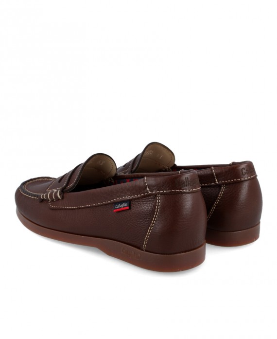 brown loafers man