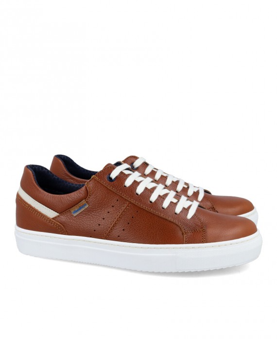 Himalaya True 3121 Brown leather sneakers