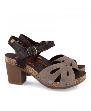 Jungla 7843-220-75 Women's thick-heeled sandal