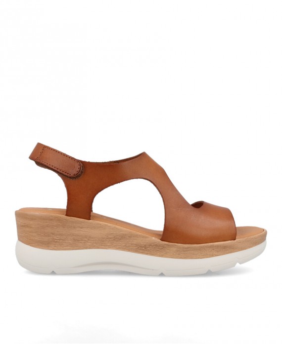 White Marila wedge sandal