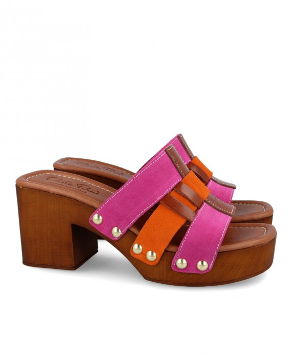 Carlo Pera 5387 Elegant sandal with wide heel
