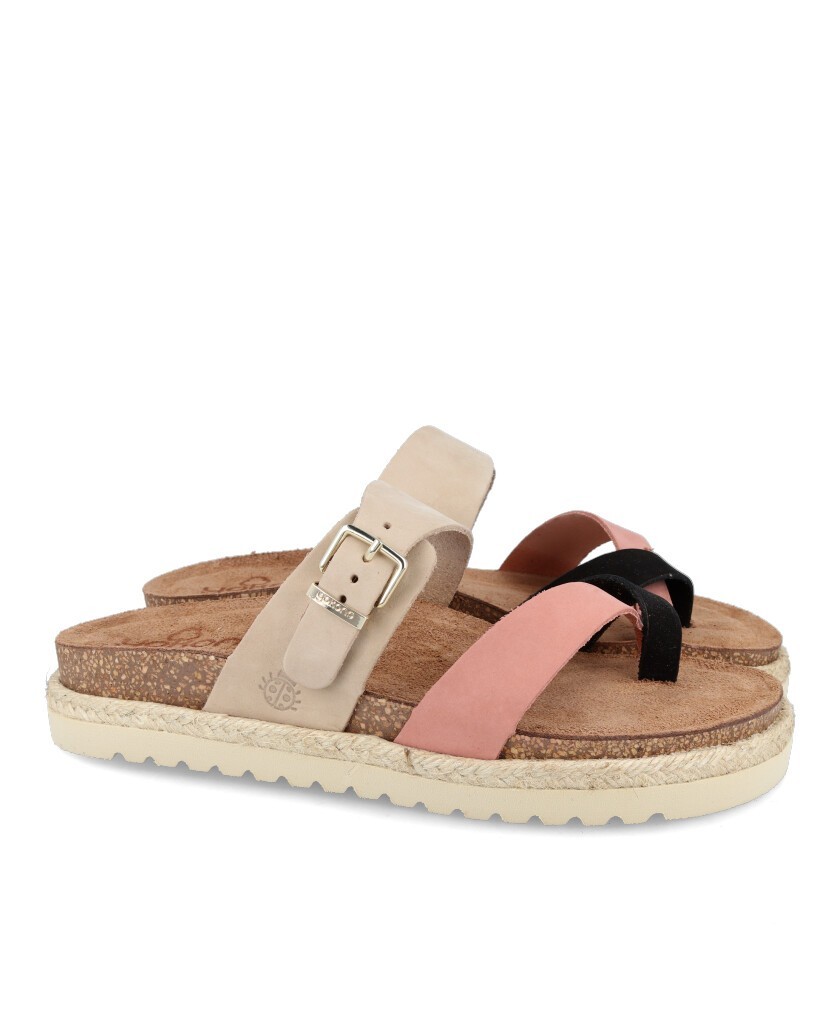 Yokono Inca 091 Women's flat platform sandal