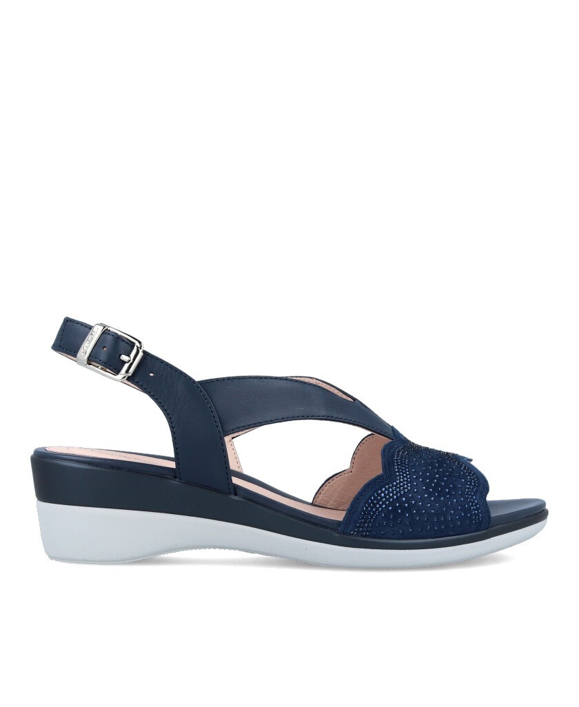 sandalias con brillantes