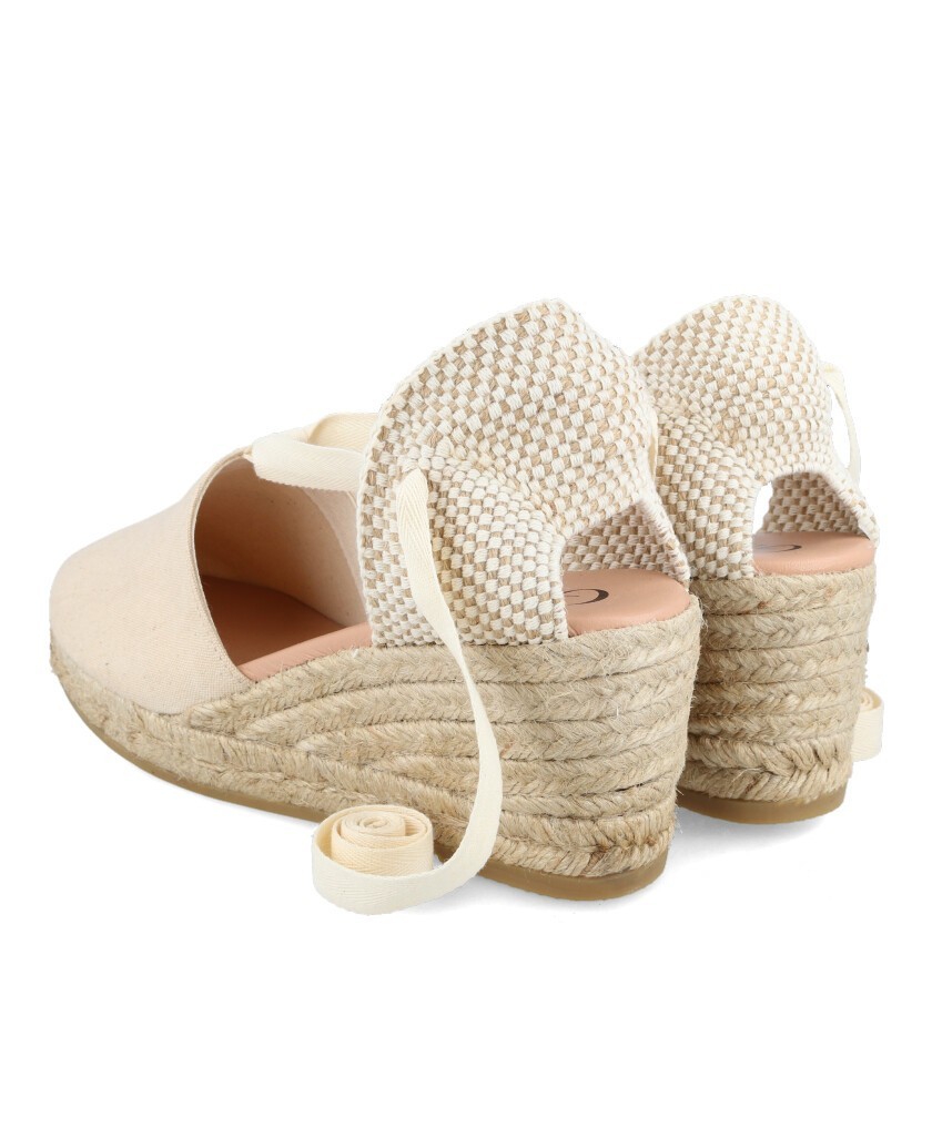 tied espadrilles