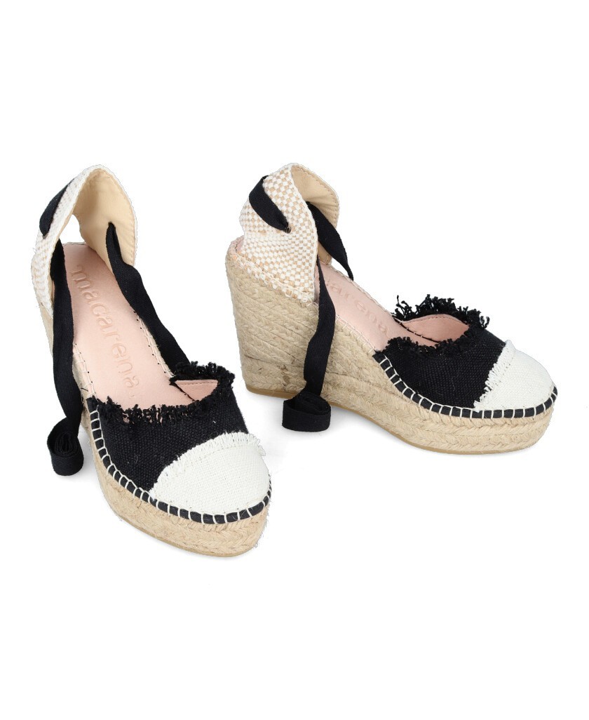 black espadrille