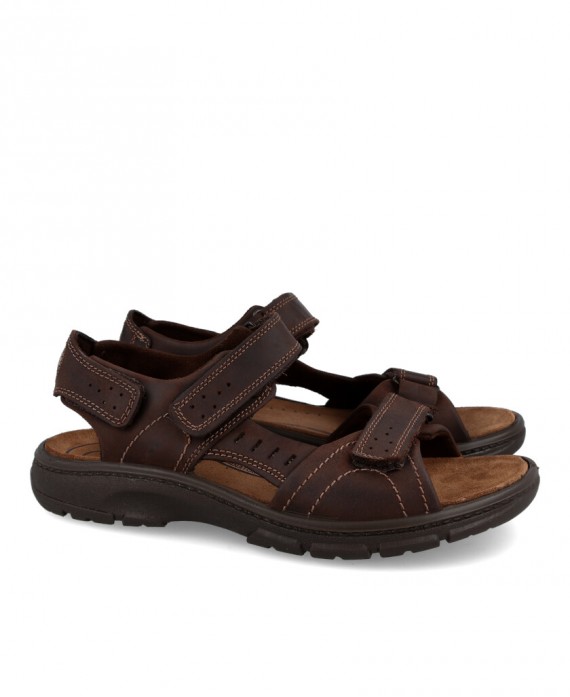 Imac 352880 Basic leather sandals for men