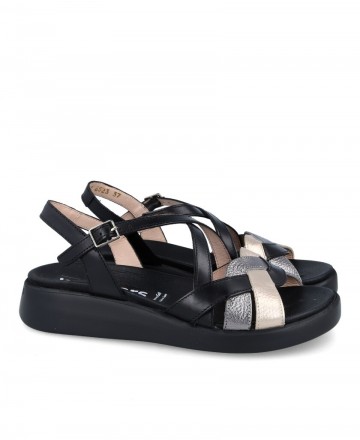 Wonders Alison C-6523 Sandals with leather straps