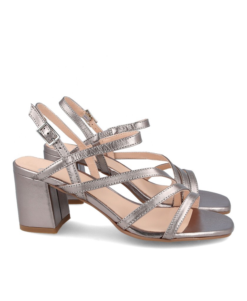 Riva Di Mare 47146 Women's silver heeled sandal
