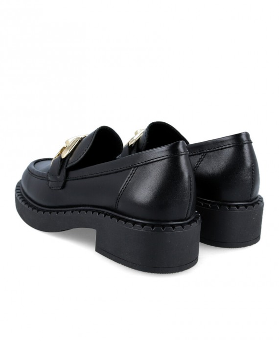 women's heeled loafers
