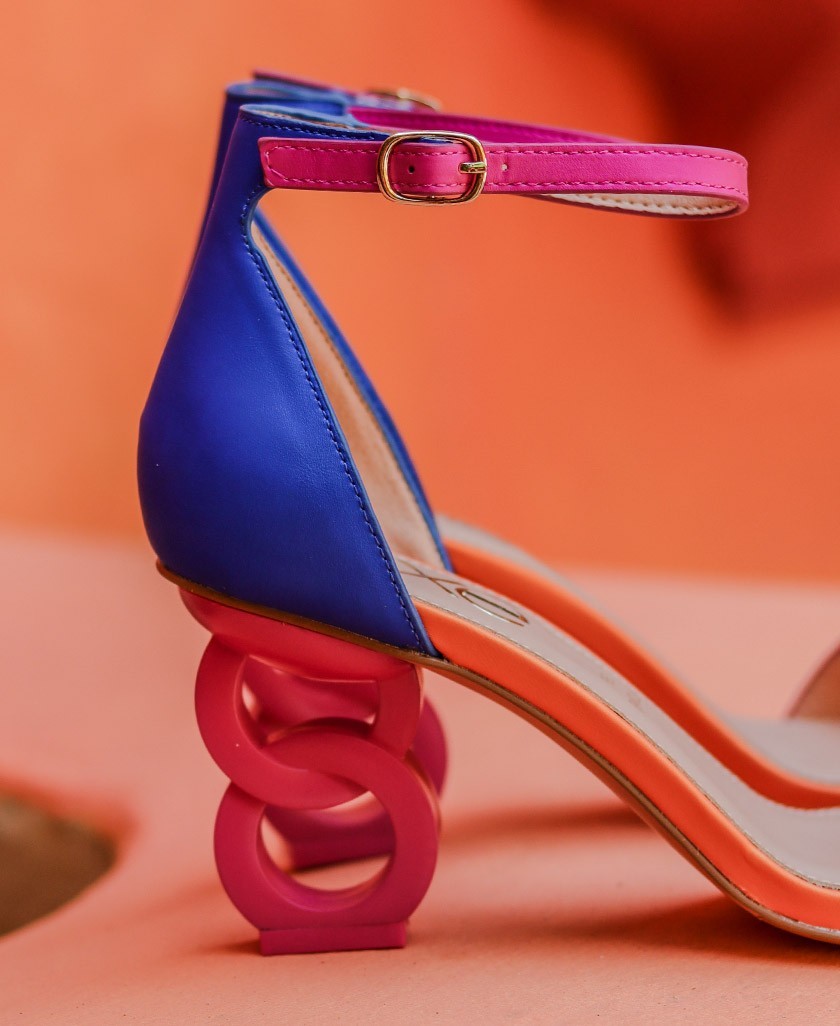 Exé Lilian-055 Women's multicolor elegant sandal