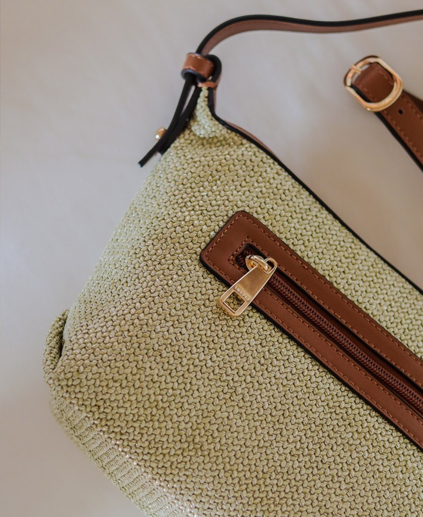 Binnari Fatima 19561 Raffia shoulder bag