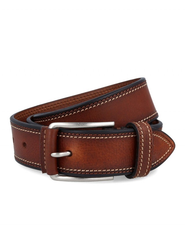 Bellido 4105040 Men's leather casual belt