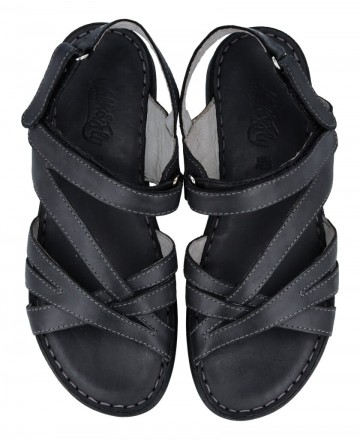 Black women's sandals