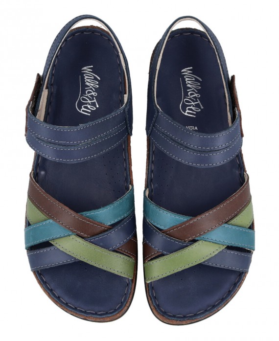 Blue sandals Walk & Fly Mediterraneo 3861 43170