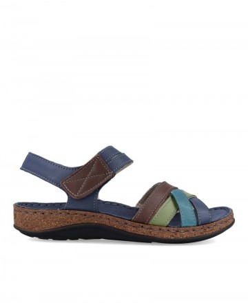 Blue sandals Walk & Fly Mediterraneo 3861 43170