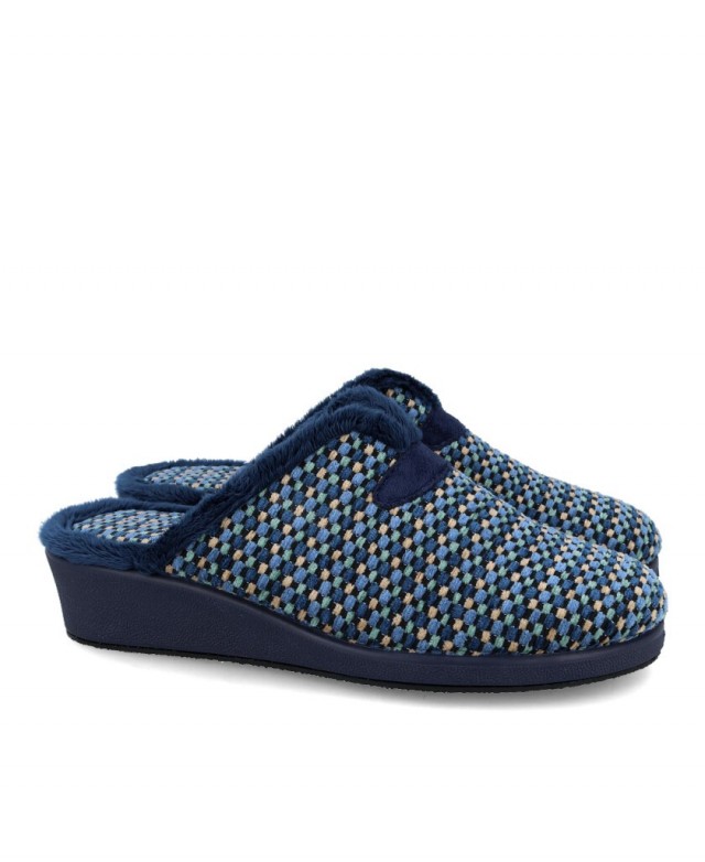 Garzón 1725.502 Navy blue house slippers