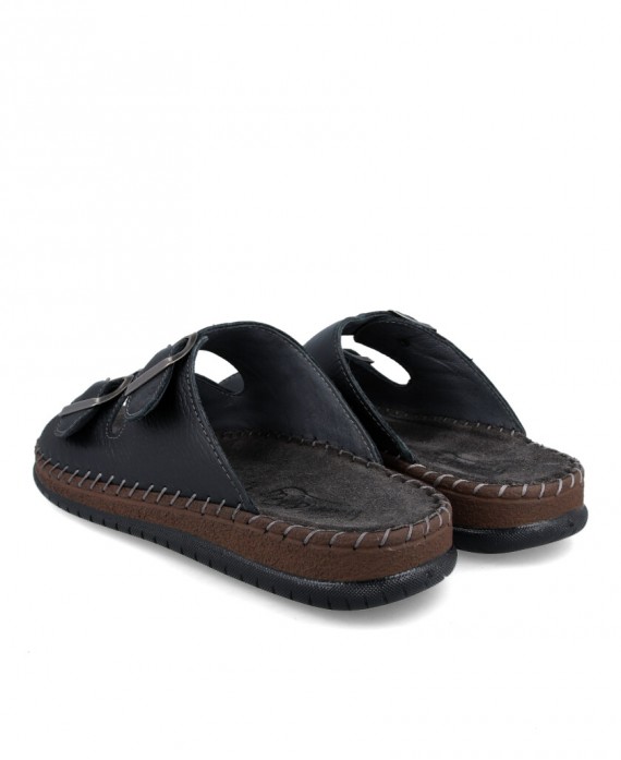men's buckle sandals