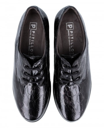 blucher negro mujer